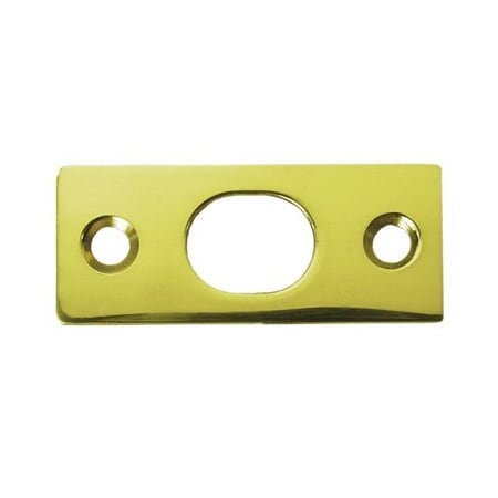 Deltana SP12EFBCR003 Strike Plate For 12 Extension Flush Bolt PVD, 10PK SP12EFBCR003-XCP10